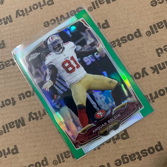 Anquan Boldin โ14 Topps Chrome Card - Picture 3 of 6